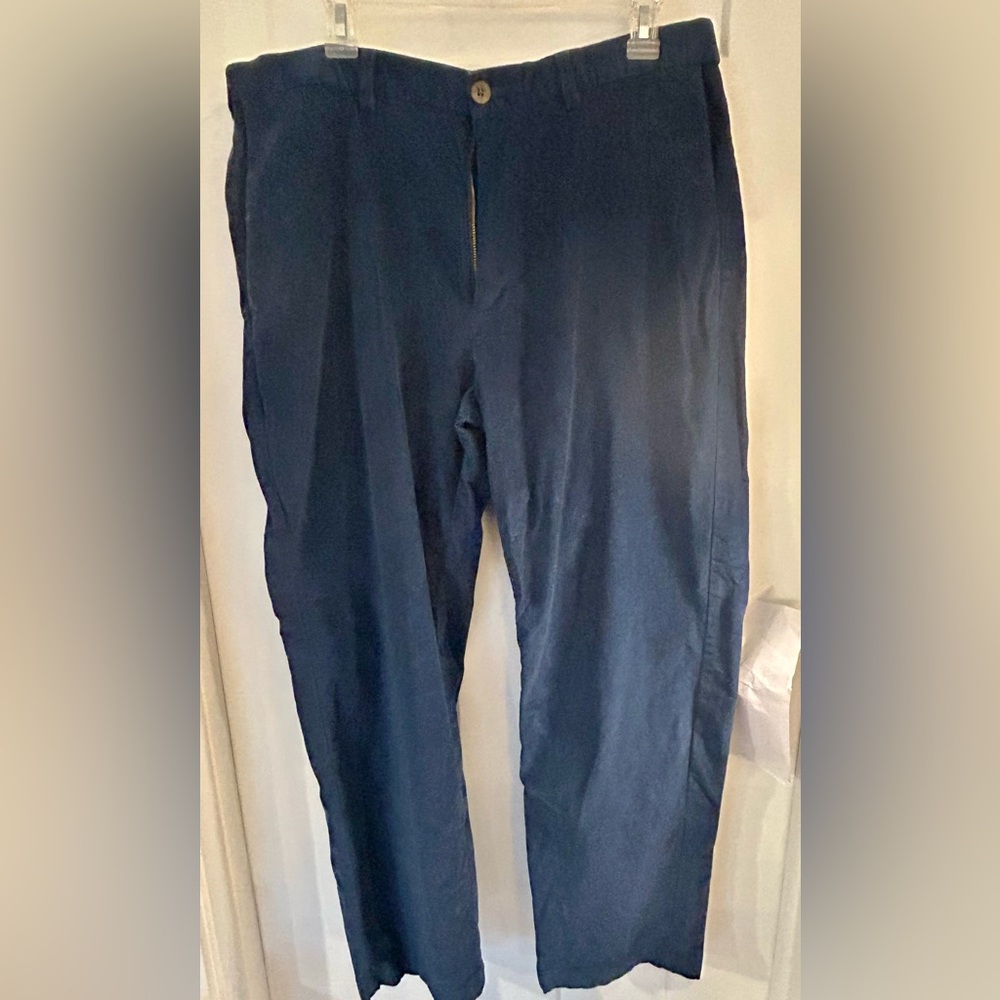 Haggar Men's Deep Blue Chinos